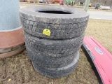 4 tires 285/75R-24.5