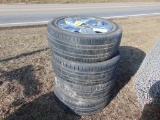 4 Jeep tires and rims 215/55R18