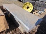 Diamond plate tool box