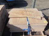Pallet of plywood