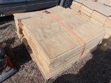 Pallet of plywood