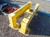 Pair of metal stands