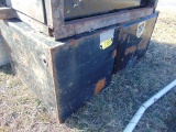 Steel truck tool box