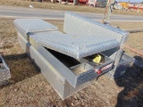 Diamond plate truck tool box