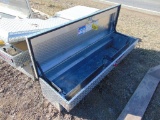 Diamond plate truck tool box