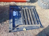 Cat skidsteer back door