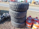 4 tires and rims 275/65R20