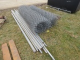 Chain link fence