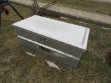 Diamond plate tool box