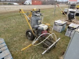 Walk behind line painter