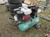 Aircompressor with gas engine