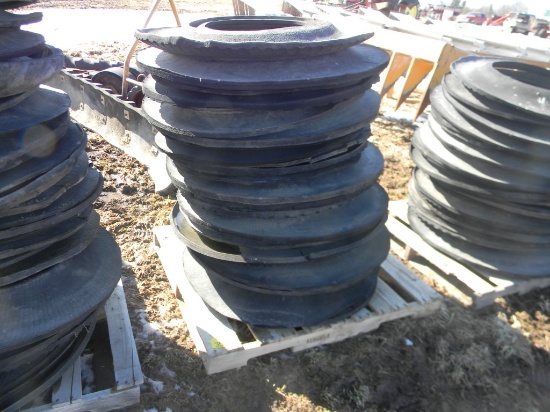 Pallet of Bunk Cover Tire Side Walls