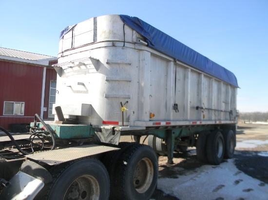 Steco 22ft Dump Trailer w/Roll Tarp