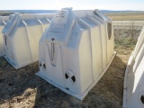 Calf Tel Calf Hutch w/Wire Panel & Air Vent