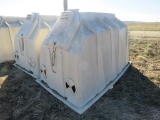 Calf Tel Calf Hutch w/Wire Panel & Air Vent