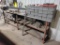 18inch x 10ft Metal Shelf w/2 Sets of Organized Drawers-Grinder-All Contents on Top