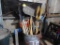 Garbage Can w/Hand Tools