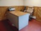 2 Office Chairs on Wheels-Desk-HP Copier