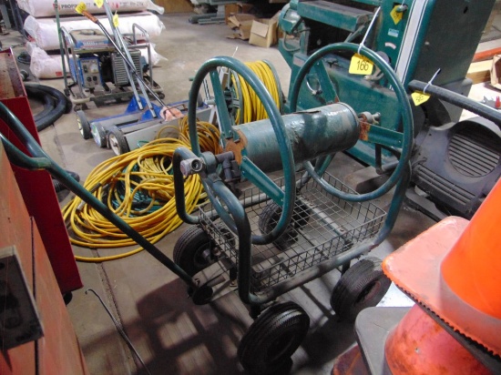Hose Reel on Cart