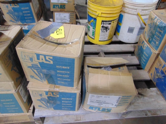3 Boxes of 1-16x1inch Wood Screws