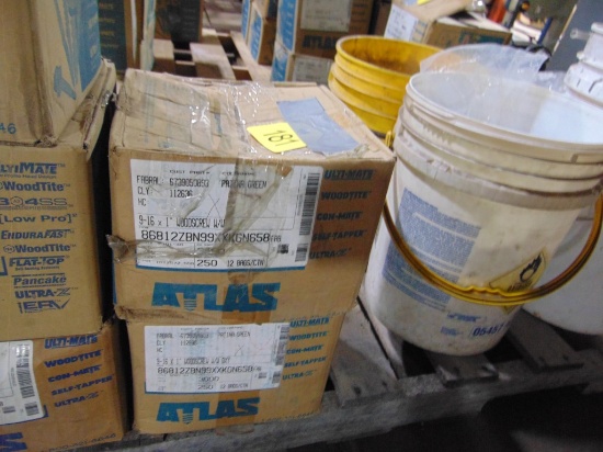 2 Boxes of 1-16x1inch Wood Screws