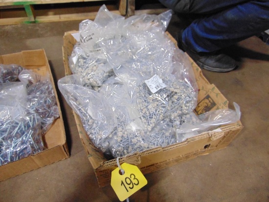 Box Lot of Light Stone 9-16x 1 1/2inch Wood Screws