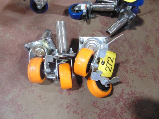 4 Scaffolding Wheels