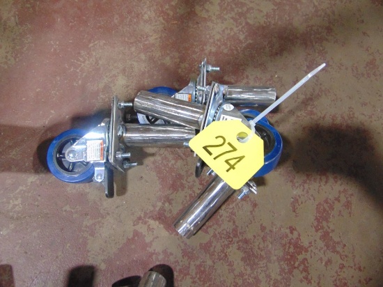 4 Scaffolding Wheels