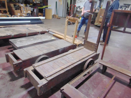 18x56inch Wood Cart