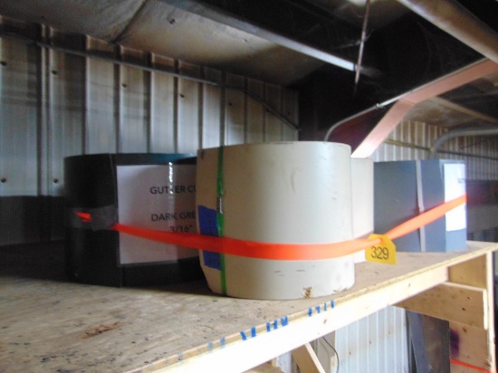 Right Half Top Shelf Lot of Gutter Coils