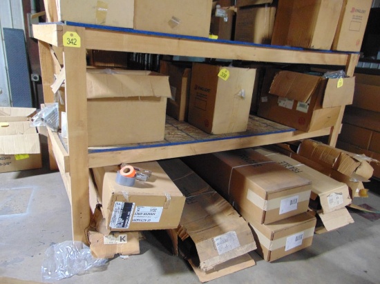 4x8 2 Tier Wood Shelf