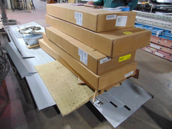 Large Lot of Steel Flashing