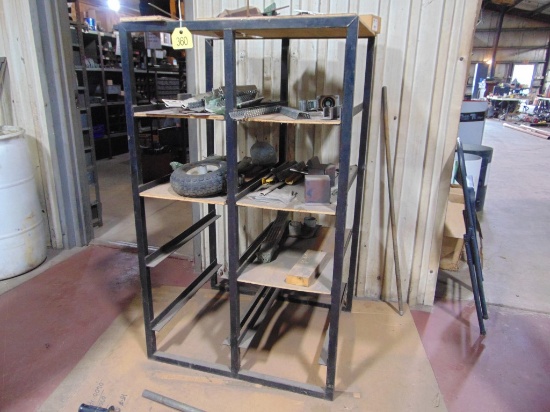 28x33 Steel Rack & Contents