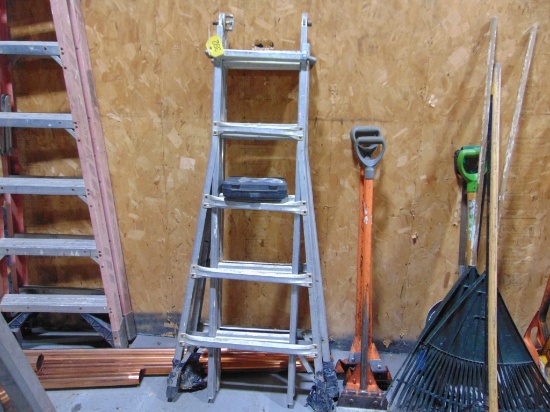Alum Extension Step Ladder