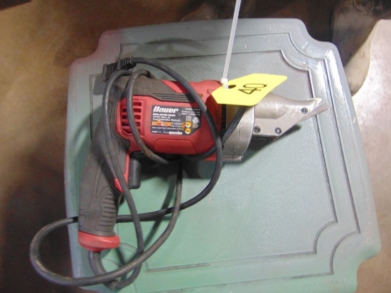 Bauer Electric Metal Shears