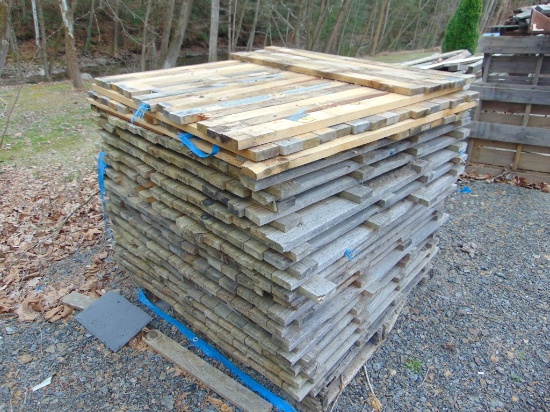Pallet of Wood Slats 46inches