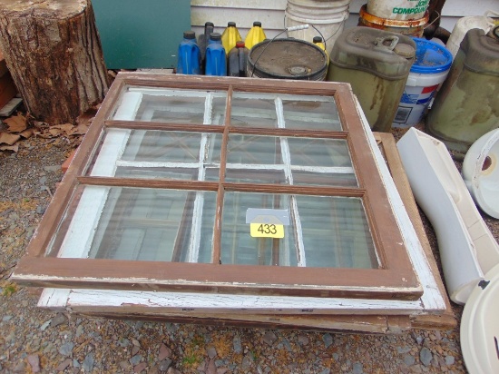 Lot of Vintage Windows