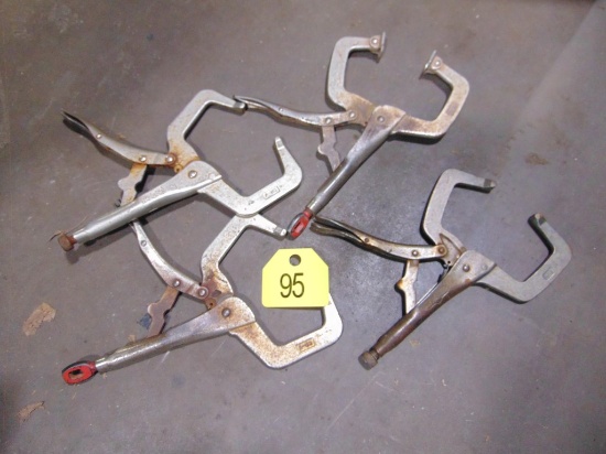 4 C Clamp Vise Grips