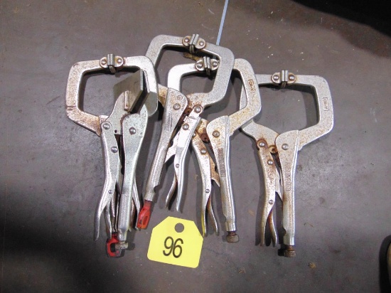 4 C Clamp Vise Grips