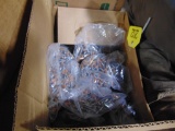 Box Lot of Copper 1 inch Wood Screws