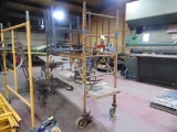 Scaffolding Section on Wheels