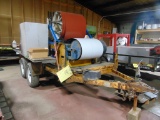 Knudson KR-12 Multi Width Standing Seem Metal Roofing Machine on 1989 Knudson Trailer