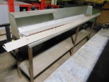 14inch x 8ft Steel Table w/Hood