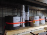 Left Half Top Shelf Lot of Gutter Coils-Step Flashing