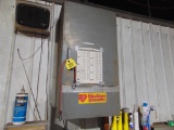 Steel Wall Cabinet & Contents
