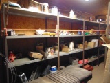 All Contents on 5 Shelf Units