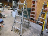 Alum Extension Step Ladder