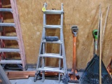 Alum Extension Step Ladder