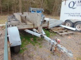 8ft S/A Traier w/Cradle for Metal Roofing