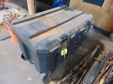 Plastic Toolbox On Wheels